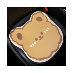 2022 New Fashion Cartoon Bear Ice Silk Butt Pad Breathable Anti-skid Car - Bear front