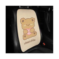 2022 New Fashion Cartoon Bear Ice Silk Butt Pad Breathable Anti-skid Car - Bear back