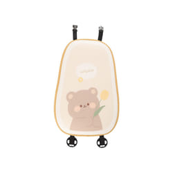 2022 New Cartoon Four Seasons Universal Breathable Mesh Ice Silk Protective - Bear backrest