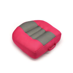 Car Booster Seat Cushion Heightening Height Boost Mat, Breathable Mesh - pink