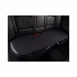 Summer Car Seat Cover Protector Auto Flax Front Back Rear Backrest Black - 1 black rear pad