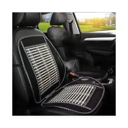 Car Summer Cool Seat Cushion Auto Breathable Seat Cover Bamboo Ventilation - No waist pillow