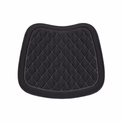 Car Seat Cushion Driver Cushion with Comfort Foam & Non-Slip Rubber - Black