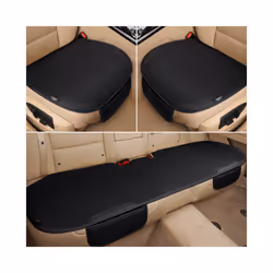 Luxury Car Seat Cover Four Seasons Flax Ventilated Car Seat Cushion Breathable - C3