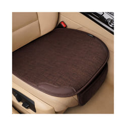 Luxury Car Seat Cover Four Seasons  Flax Ventilated Car Seat Cushion Breathable - A2