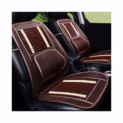 Universal Cover S!! Massage Wood Beads Car Seat Summer Cooling Mesh Cushion - B
