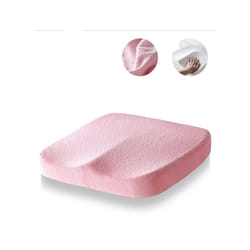 2023 Non-Slip Orthopedic Memory Foam Coccyx Cushion for Tailbone Sciatica - velvet pink