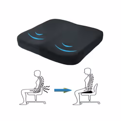 2023 Non-Slip Orthopedic Memory Foam Coccyx Cushion for Tailbone Sciatica - velvet pink