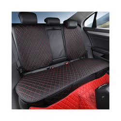 Universal Car Seat Cover Leather Cushion Car Front Rear Backseat Seat - 1 Rear seat
