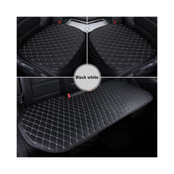 Universal Car Seat Cover Leather Cushion Car Front Rear Backseat Seat - Bottom seat
