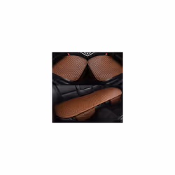 Pu Leather Car Seat Cover Cushion Is Suitable for TOYOTA CHR Corolla Yaris - coffee