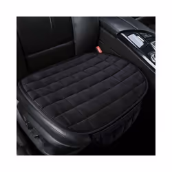 Car Seat Cover Winter Warm Seat Cushion Anti-slip Universal Front Chair - Coffee