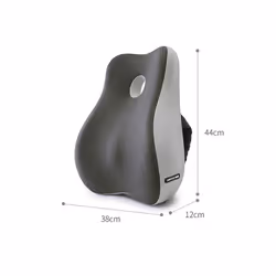 Memory Foam Waist Cushion Massage Back Orthopedic Pillow Lumbar Office - Upgraded Back
