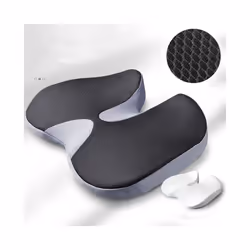Car Seat Cushion Non-Slip Orthopedic Memory Foam Coccyx Cushion for Tailbone - A1