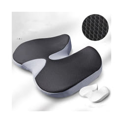Car Seat Cushion Non-Slip Orthopedic Memory Foam Coccyx Cushion for Tailbone - A1