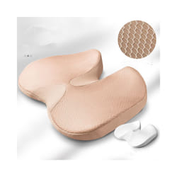 Car Seat Cushion Non-Slip Orthopedic Memory Foam Coccyx Cushion for Tailbone - A4