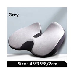 Car Seat Cushion Non-Slip Orthopedic Memory Foam Coccyx Cushion for Tailbone - B3