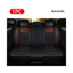 Car Seat Covers Premium Leather Cushion Protector Covers Universal Fit - PQ569 Rear coffee