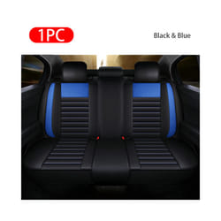 Car Seat Covers Premium Leather Cushion Protector Covers Universal Fit - PQ569 Rear blue