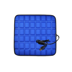 USB 5V Heated Car Seat Cushion Non Slip Comfortable Electric Winter Warm - Blue