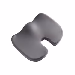 Seat Cushion Office Chair Cushions Coccyx Orthopedic Memory Foam U Seat - grey