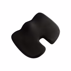Seat Cushion Office Chair Cushions Coccyx Orthopedic Memory Foam U Seat - black