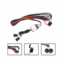 Car Seat Heater Universal 12V Carbon Fiber Car Heat Pads 3 Level Heated - Fit for 2 Seat Kit