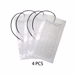 2/4pcs 12V Universal Car Seat Heater Covers Pad Carbon Fiber Car Auto - 4PCS