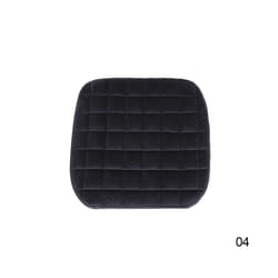 Car Seat Cover Winter Warm Seat Cushion Anti-slip Universal Front Chair - Black