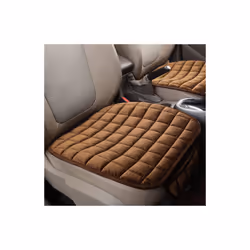 Winter Warm Car Seat Cover Cushion Universal Auto Soft Seats Cushions - Coffee