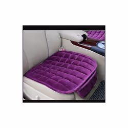 Winter Warm Car Seat Cover Cushion Universal Auto Soft Seats Cushions - Purple