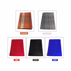 RASTP-New 1M*1.6M Racing Cushion Stylish JDM O Racing Seats Fabric Bride - Red 1m