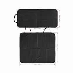 OEMASSIVE Dog Cushion Waterproof Rear Back Pet Dog Car Seat Cover Mats - Front and Rear