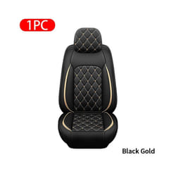 Universal Car Seat Covers Set Styling Auto Chairs Cushion Cover Car Accessories - PQV85-1Seat Gold