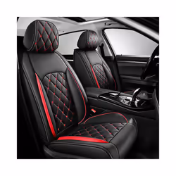 Universal Car Seat Covers Set Styling Auto Chairs Cushion Cover Car Accessories - PQV85-HSeat Red