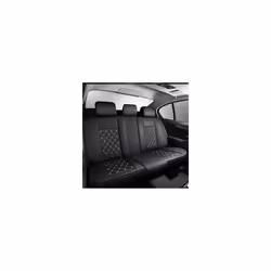 Universal Car Seat Covers Set Styling Auto Chairs Cushion Cover Car Accessories - PQV85-HSeat Black