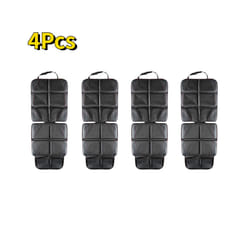 1-4Pcs Car Seat Cover Children Safety Seat Anti-Slip Anti Scratch Mat - 4Pcs
