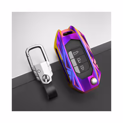 Car Remote Key Cover Case Chain For Honda Civic CR-V HR-V VEZEL JAZZ - Type-B Colour