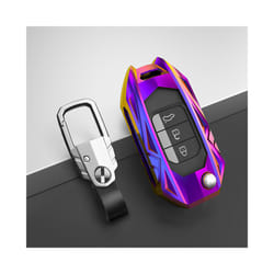 Car Remote Key Cover Case Chain For Honda Civic CR-V HR-V VEZEL JAZZ - Type-B Colour