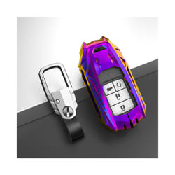 Car Remote Key Cover Case Chain For Honda Civic CR-V HR-V VEZEL JAZZ - Type-A Colour