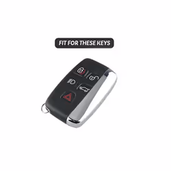 ABS Carbon Fiber Car Remote Key Case Cover Holder for Land Rover Range - Only A Carbon