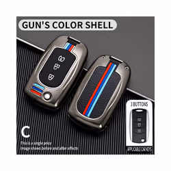 Car Key Case for Dongfeng 580 F507 Folding Remote Shell Car Key Shell - gray2