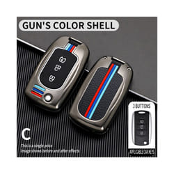 Car Key Case for Dongfeng 580 F507 Folding Remote Shell Car Key Shell - gray2