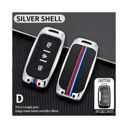 Car Key Cover Case Shell For Chery Jetour X70 X90 X95 2020 2021 2022 - silver1
