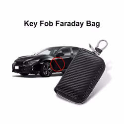 Premium Key Fob Faraday Box Anti-Theft Faraday Cage Protector Car RFID - 25X28cm