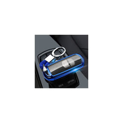 TPU Car key fob cover case protect for Mazda 2 mazda 3 mazda 5 mazda - blue with keychain
