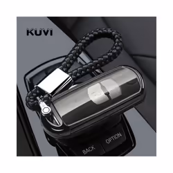 TPU Car key fob cover case protect for Mazda 2 mazda 3 mazda 5 mazda - silver with keychain