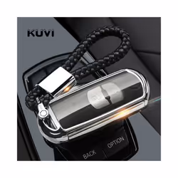 TPU Car key fob cover case protect for Mazda 2 mazda 3 mazda 5 mazda - black with keychain
