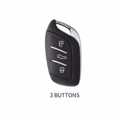 ful Car Remote Smart Key Cover Case Holder Shell For MG ZS EV MG6 EZS - brown