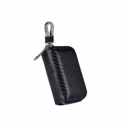 Key Cover Car RFID Signal Blocker Premium Key Fob Faraday Box Anti-Theft - A
